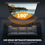 Projektorduk, 4:3, HD 4K, Hemmabio, Plast och Metall, 171 x 128 cm (84 tum)