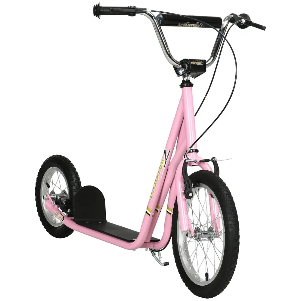 Sparkcykel med Handbroms 16 Tum 135 x 58 x 92-100 Cm