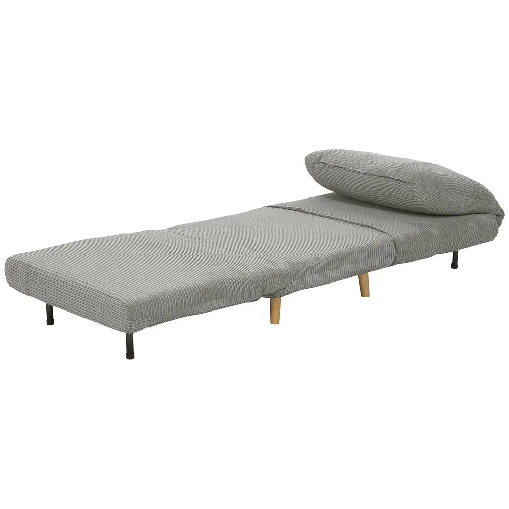 Bäddsoffa Stolsäng 2-i-1 Grå av Manchester 82 x 89 x 83 Cm