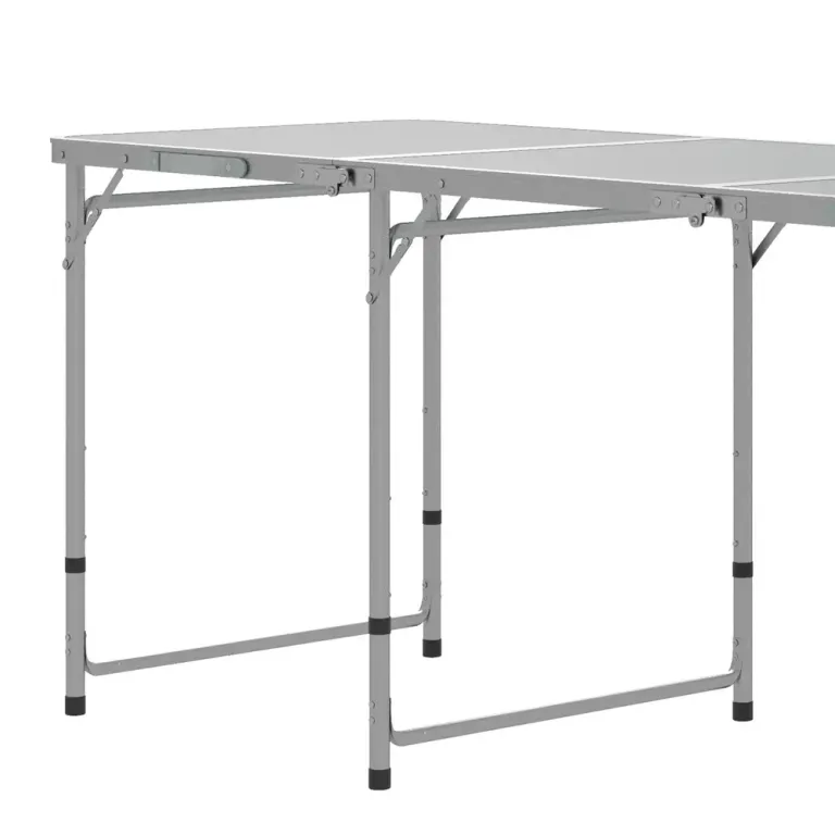 Campingbord Picknickbord Grå av Aluminium och Picknick