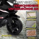 Elmotorcykel Barn Svart Plast för Barn Elektrisk Leksak med Strålkastare och Musikfunktion Säker Körning 2,5 km/h