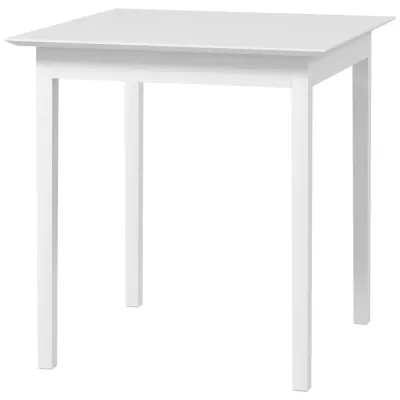 Fyrkantigt Matbord Modern Design Vit 75 x 75 x 76 cm
