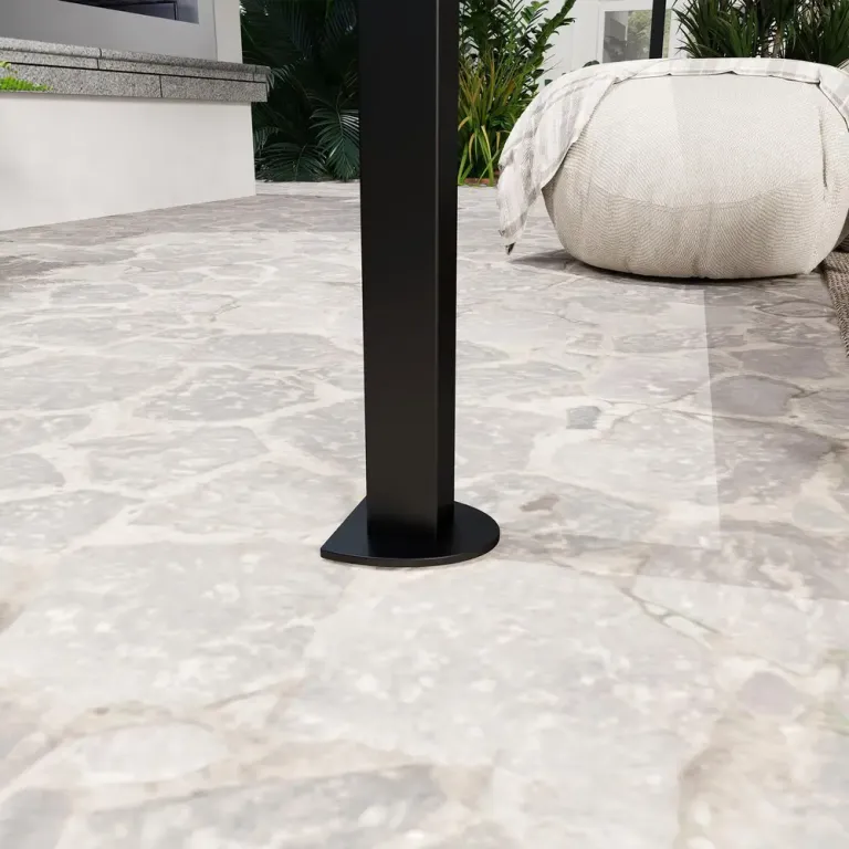 Pergola Trädgårdslusthus Väggmonterat Krämvit 3 x 2,5 m