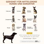 Hundstol Utomhus med Tak Upphöjd Solstol Tafttyg Bekväm för Husdjur Grå 76 X 61 X 73 Cm