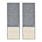 Klösmatta för Soffa 2-Pack, Skyddande Sisalmatta för Möbler, Hållbart Klösskydd för Katter, Grå, 130 x 45 x 0,3 cm