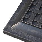 Parasollfot Konstharts Fyrkantig med Antik Bronsfinish Stabilt Fäste för Trädgårdsparasoll Brons 44 X 44 X 33 Cm 9 Kg