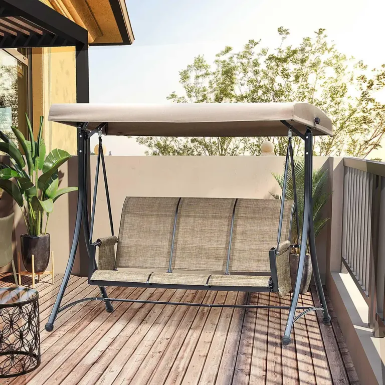 Hammock 3-Sits Brun 196 x 128 x 172 cm