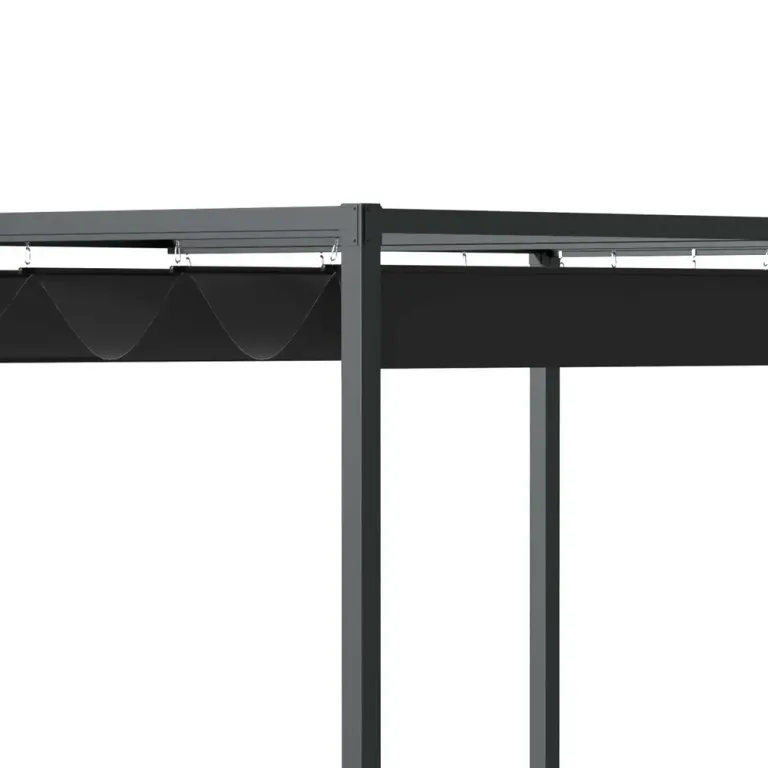 Pergola med Tak Trädgårdspaviljong i 298 x 213 x 221 cm