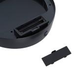 Automatisk Sensor Papperskorg 30 L, Mjukstängande Lock, Rörelsesensor, Vattentät, för Kontor, Sovrum och Kök, Svart + Silver