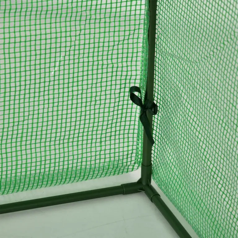 Polytunnelväxthus 3 Rulldörrar 2,95 x 1 x 0,8 m