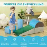 Byggklossar för Barn 5-Pack Mjuka och Säkra för 1-3 År Konstläder och EPE Byggleksaker