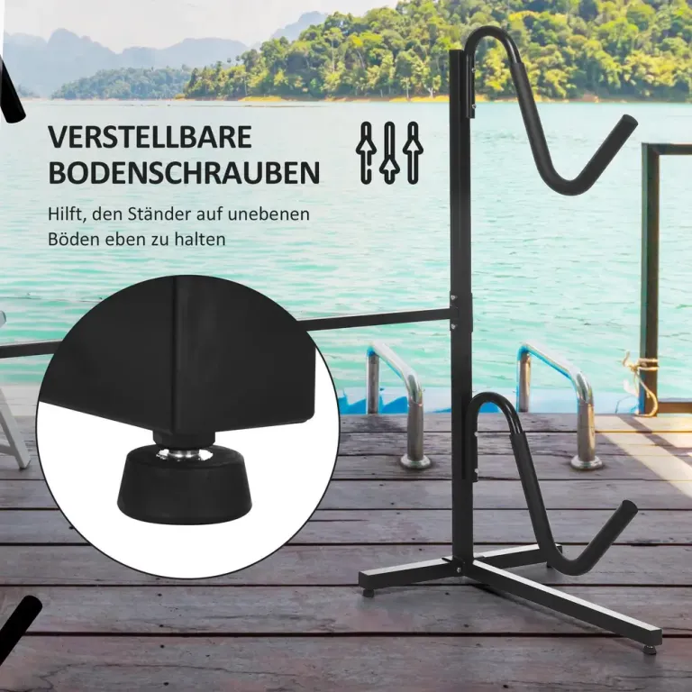 Kajakhållare för 2 Kajaker eller Sup 144–180 cm