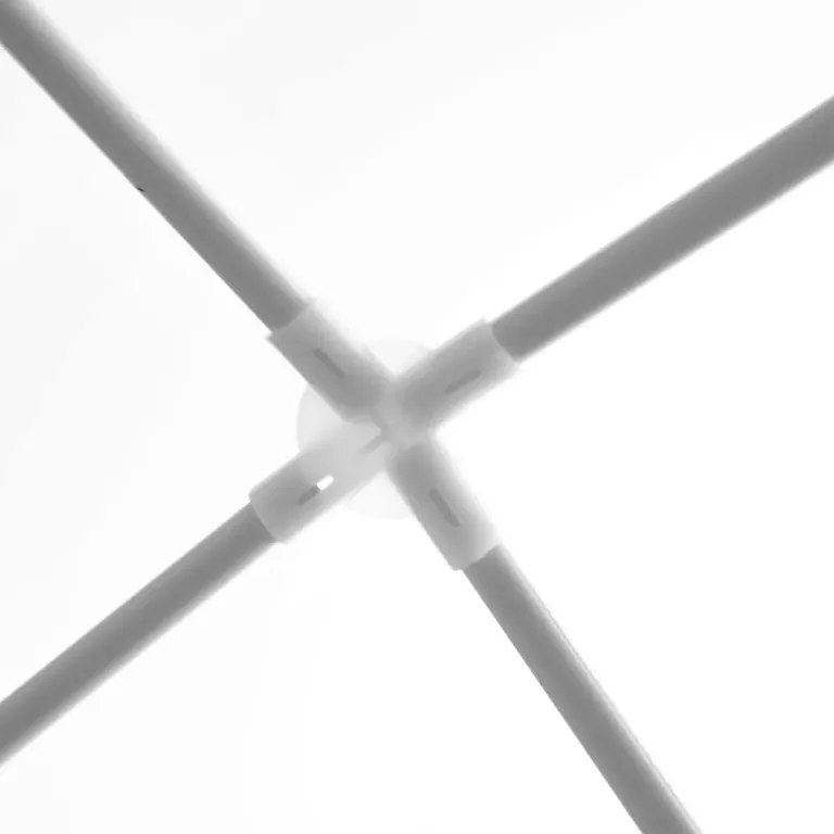 Paviljong Rektangulär Vattenavvisande 2,7 x 2,7 m