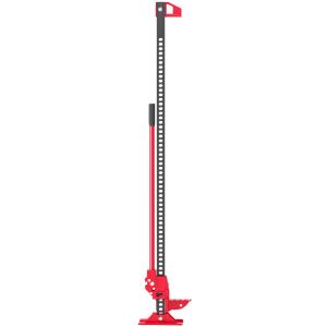 Farm Jack Billyftkran 135 cm, 3000 kg Lastkapacitet, Offroad Stock Winch i Stål, Röd+Svart