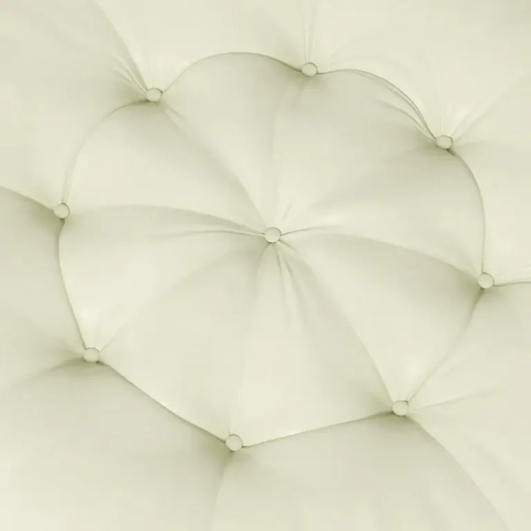 Trädgårdsstolsdyna Sittdyna Beige av Polyester 10 cm