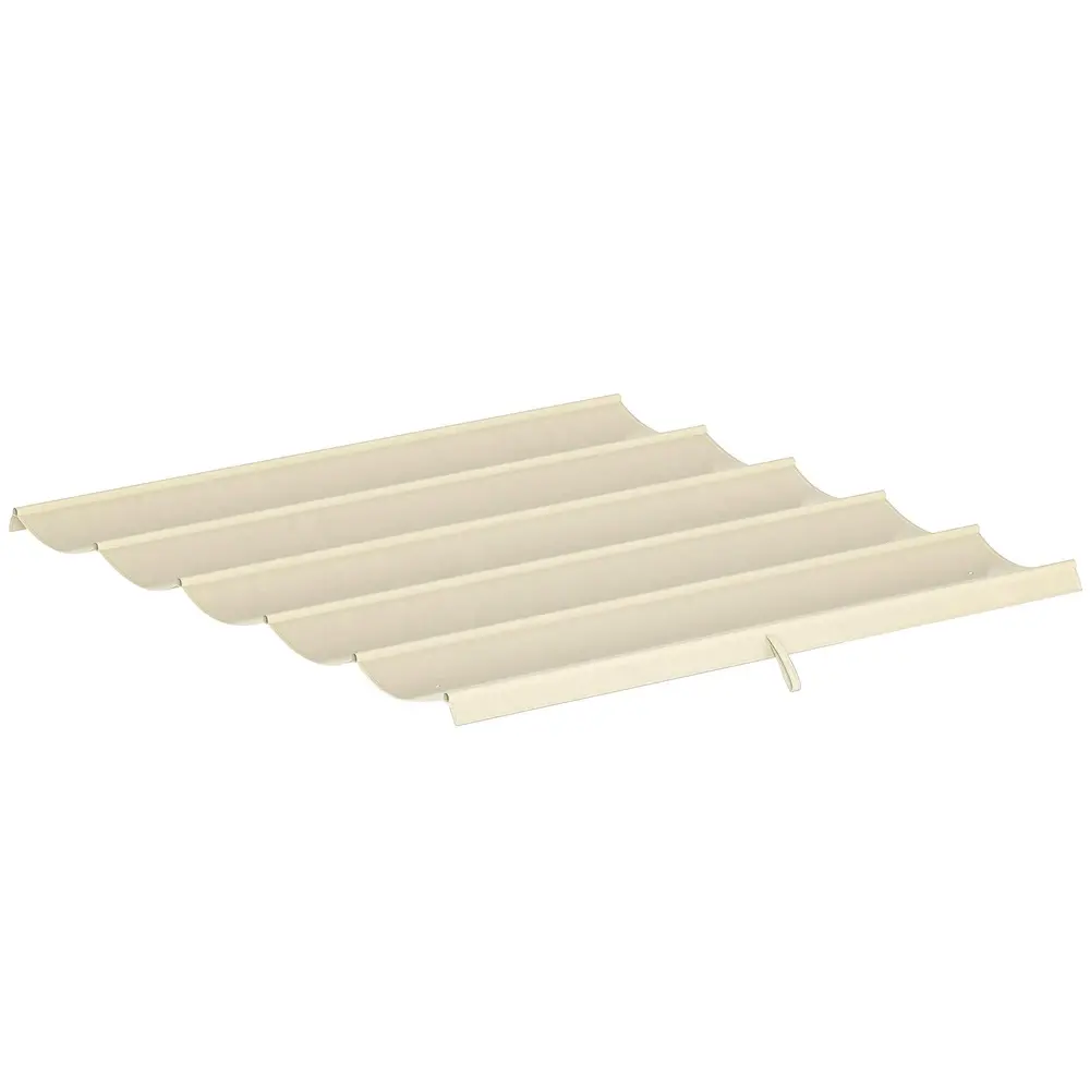 Pergolatak Prisvärd Cremefärgad Polyester 3 x 3 M