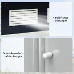 Redskapsbod Stabil Mörkgrå Metall för Förvaring i Trädgården med Skjutdörrar för Redskap och Verktyg 2,13 x 1,30 x 1,85 cm