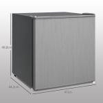 Minifrys 35 L, Fristående Frysbox 161 W Elektrisk, Grå, 47x44,2x48,8 cm