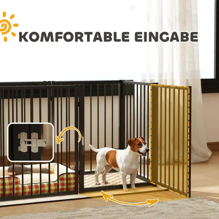 Valphage Hundhage Hopfällbar Rastgård 76 Cm