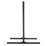 Hängmattsram 360 X 92 X 115 Cm Metall med Krokar upp till 120 Kg för Trädgård och Strand