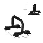 Dip Bars, Set med 2 Dip Stations, upp till 120 kg, Calisthenics och Styrketräning Hemma