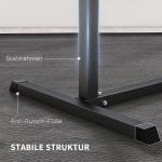 Träningsbänk Curlbank Svart av Konstläder och Stål för Styrketräning Justerbar Sits Biceps Triceps Maskin