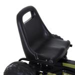 Sportig Gokart Pedalfordon med Handbroms och Ergonomisk Sits Säker Leksak för Aktiva Barn Grön 99 X 65 X 56 Cm