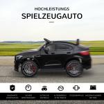 Licensierad Mercedes-Benz AMG GLA45 Elbil för Barn med Fjärrkontroll och MP3 Säker och Rolig Svart 37-60 Månader