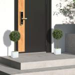 Set med 2 Konstgjorda Buxbom Topiary Bollar 45 cm, Konstgjorda Växter i Kruka