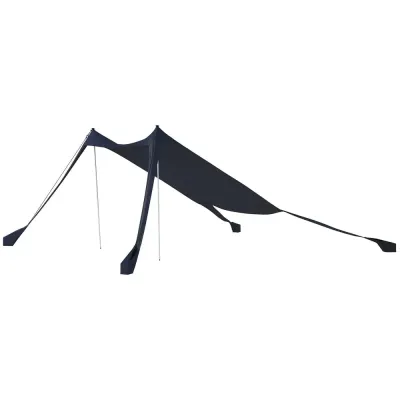 Strandtält och Solskyddstak Vattentätt 2,15 x 2 m, Blå