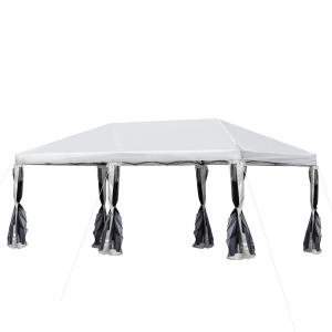 Vertikalmarkis för Balkong, Insynsskydd och Vindskydd med Vev, Monteras i Tak eller Vägg, Grå, 160 x 250 cm