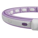 Smart Hula Hoop för Vuxna med Viktkula och Räknare samt 16 Knutar för Träning Ergonomisk och Stabil Violett Plast 76–113 cm