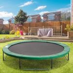 Trampolintillbehör Kantskydd 366 Cm Ripsäker UV-Resistent Material Säkerhetsnät Fjäderskydd Vattenavvisande Färgglad