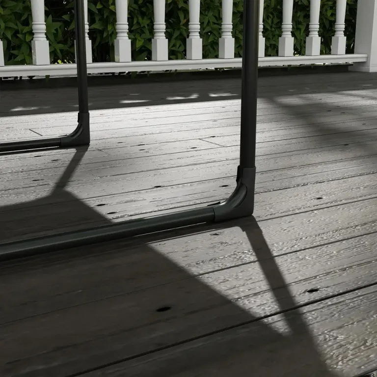 Loungefåtölj för Utomhusbruk med Tjock Dyna, Grå