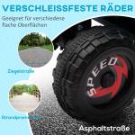 Elektrisk Fyrhjuling Barnfordon Blå av Plast för Barn 1,5-3 År Mini Elbil med Framåt och Backfunktion 6 V 2,5 km/h