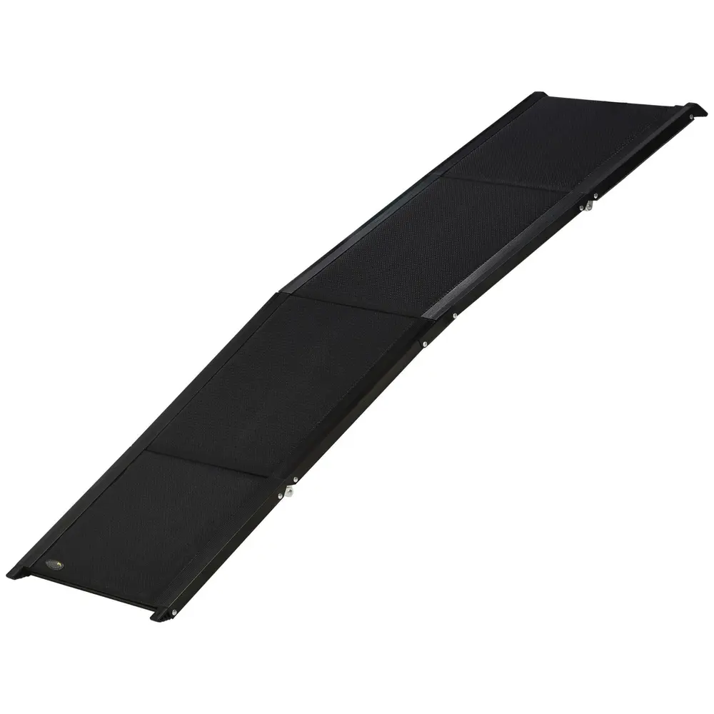 Hopfällbar Hundramp i Aluminium Bilramp 158 x 43,5 Cm