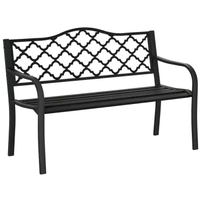 Trädgårdsbänk i Gjutjärn Klassisk 128 x 58,5 x 89 cm