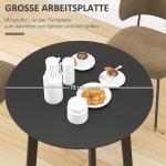 Valphage Valpstaket Svart av Metall för Små Hundar 2-i-1 Vikbar Grind med Dörr 5 Delar 300 x 74,5 cm