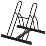 Cykelställ Monteringsställ för Cyklar Robust Metall Svart 60 X 54 X 57 Cm
