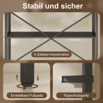 Bokhylla 5 Plan Svart Spånskiva och Metall för Kontor och Vardagsrum Industriell Förvaringshylla Stabil och Modern Design 60x30x170,5 cm