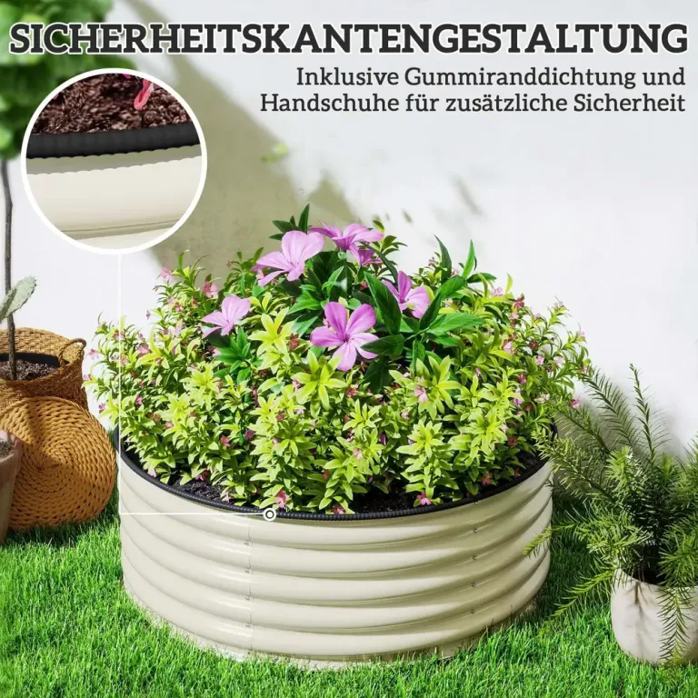 Upphöjd Odlingskrage Planteringslåda med Spaljé Trä