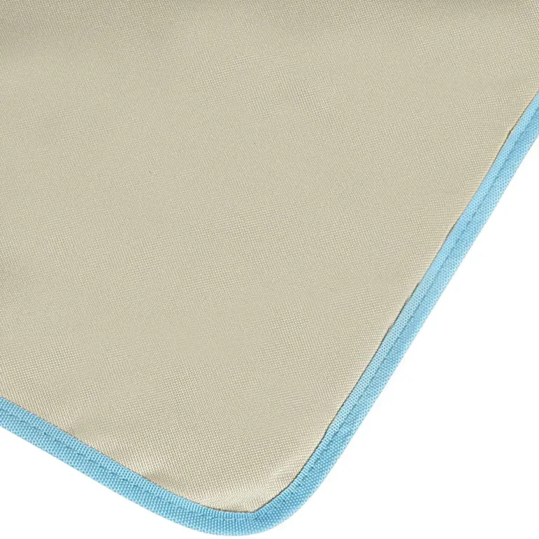 Hopfällbara Strandmattor 2-Pack Justerbara, Beige