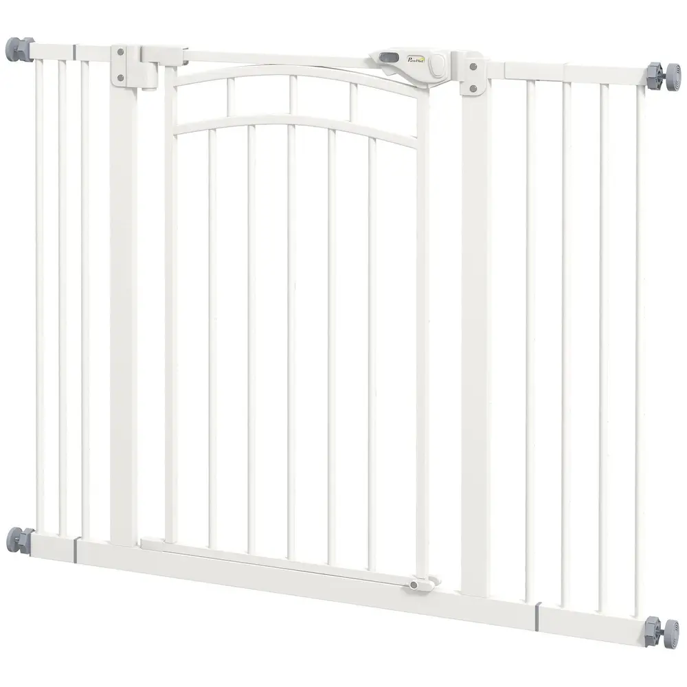 Trappgrind/hundport med Automatisk 100 x 4 x 76 cm