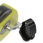 Motionscykel F-Bike Cykeltränare 8 Nivåer Justerbart Magnetiskt Motstånd Höjdjusterbar Stål Kompakt Gul Vit 43 X 97 X 109 Cm
