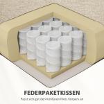 Soffa Loveseat Beige av Tyg med Linnelook och Metall för Vardagsrum 2-Sits Stoppad Soffa 179 x 80 x 89 cm
