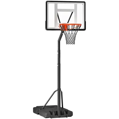Mobil Basketstativ Basketkorg 90 x 165 x 302-352 cm