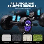 Elektrisk Quad för Barn 24V med 4 Hjul, Strålkastare, USB, MP3, 6,5 km/h, 3-8 År