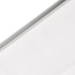 Baldakin Ytterdörr Vit av Polykarbonat och Plast för Optimalt Väderskydd Välvd Kapell med UV-skydd 90 x 150 cm