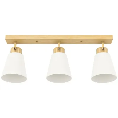 Taklampa LED 40 w med Dubbel Montering och 90°, Natur
