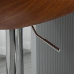 Barstolar 2-pack Prisvärd Cremefärgad Metall för Kök och Bar med Justerbar Höjd och Snurrbar Sits Ergonomisk Design för Hemmet